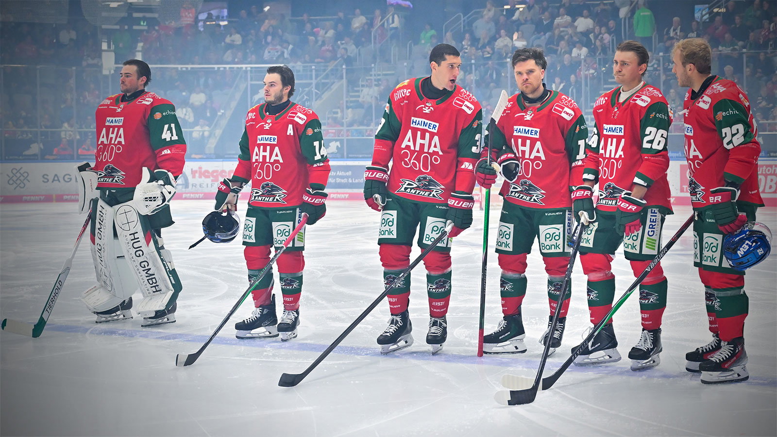 Teamcheck: Augsburger Panther