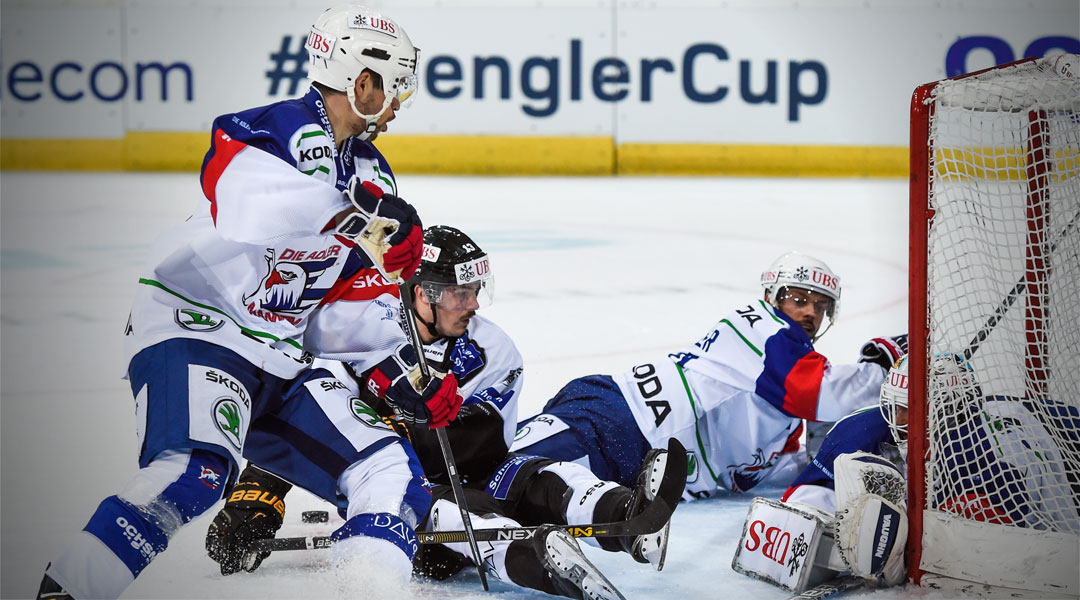 Auftakt-Niederlage beim Spengler Cup