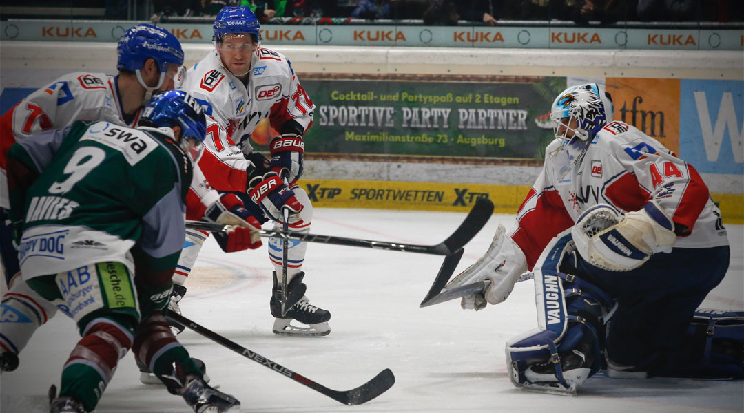 Adler holen Punkt in Augsburg
