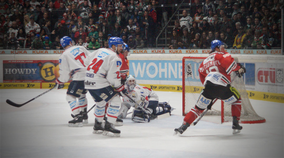 Adler unterliegen in Augsburg