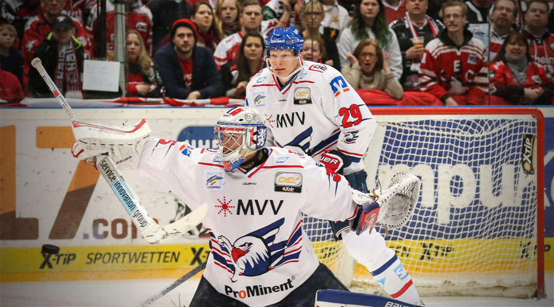 Adler verlieren Spiel 3 in Köln