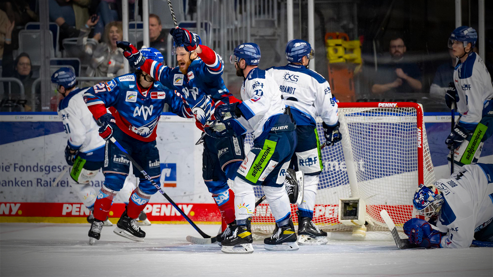 Sieg beim Spiel der leuchtenden Herzen
