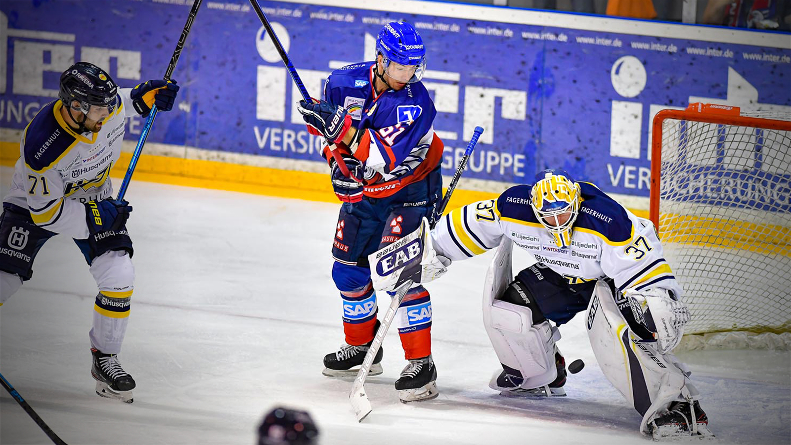 Knappe Niederlage gegen HV71
