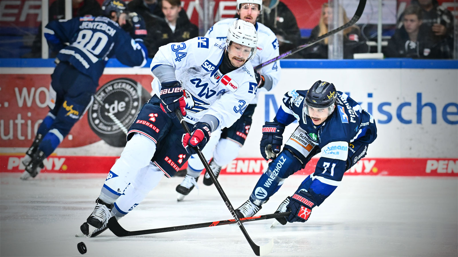Adler feiern 4:0-Erfolg in Iserlohn