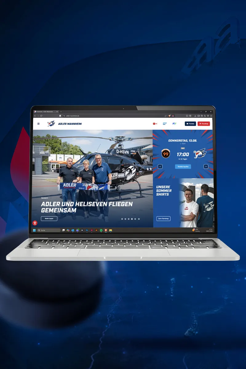 SoM Website Relaunch Adler Mannheim h