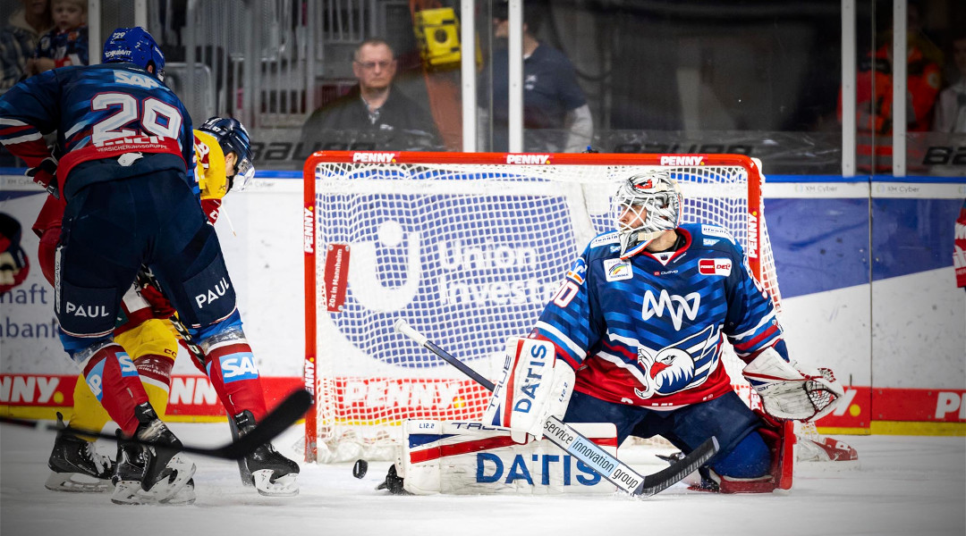 Adler erkämpfen sich einen Punkt